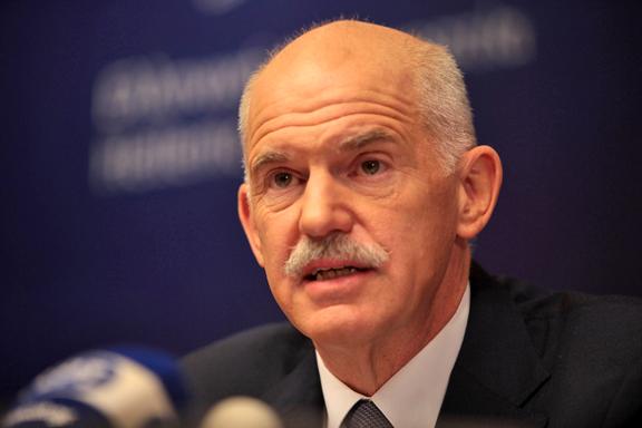 Greek Prime Minister George Papandreou